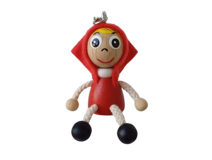 Little red riding hood handmade keyring