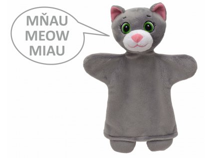 20396Z hand puppet with sound cat