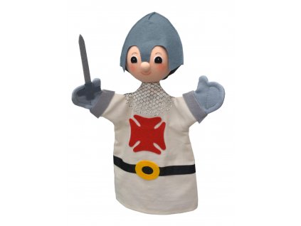 knight hand puppet for kids