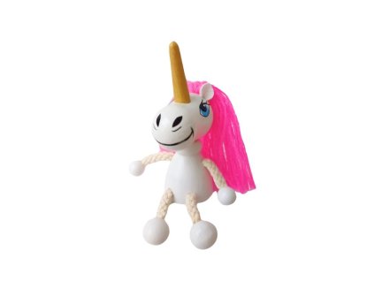 Unicorn wooden magnet