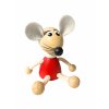 Mouse handmade wooden magnet