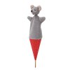 hand puppet in cone mouse