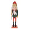 nutcracker with red crown